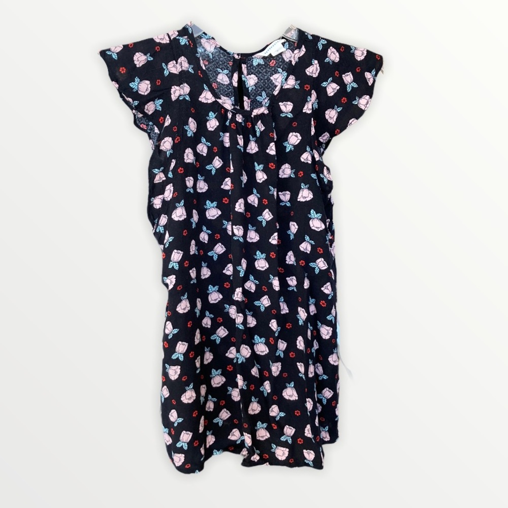 Aeropostale Juniors Small Flower Print Blouse - Picture 1 of 10